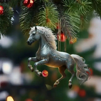 Whimsical Horse Acrylic Pendant™