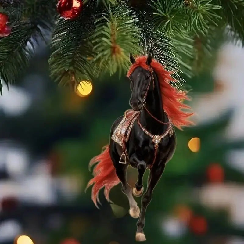 Whimsical Horse Acrylic Pendant™